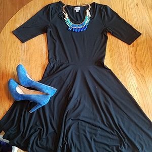 LuLaRoe Black Nicole Dress